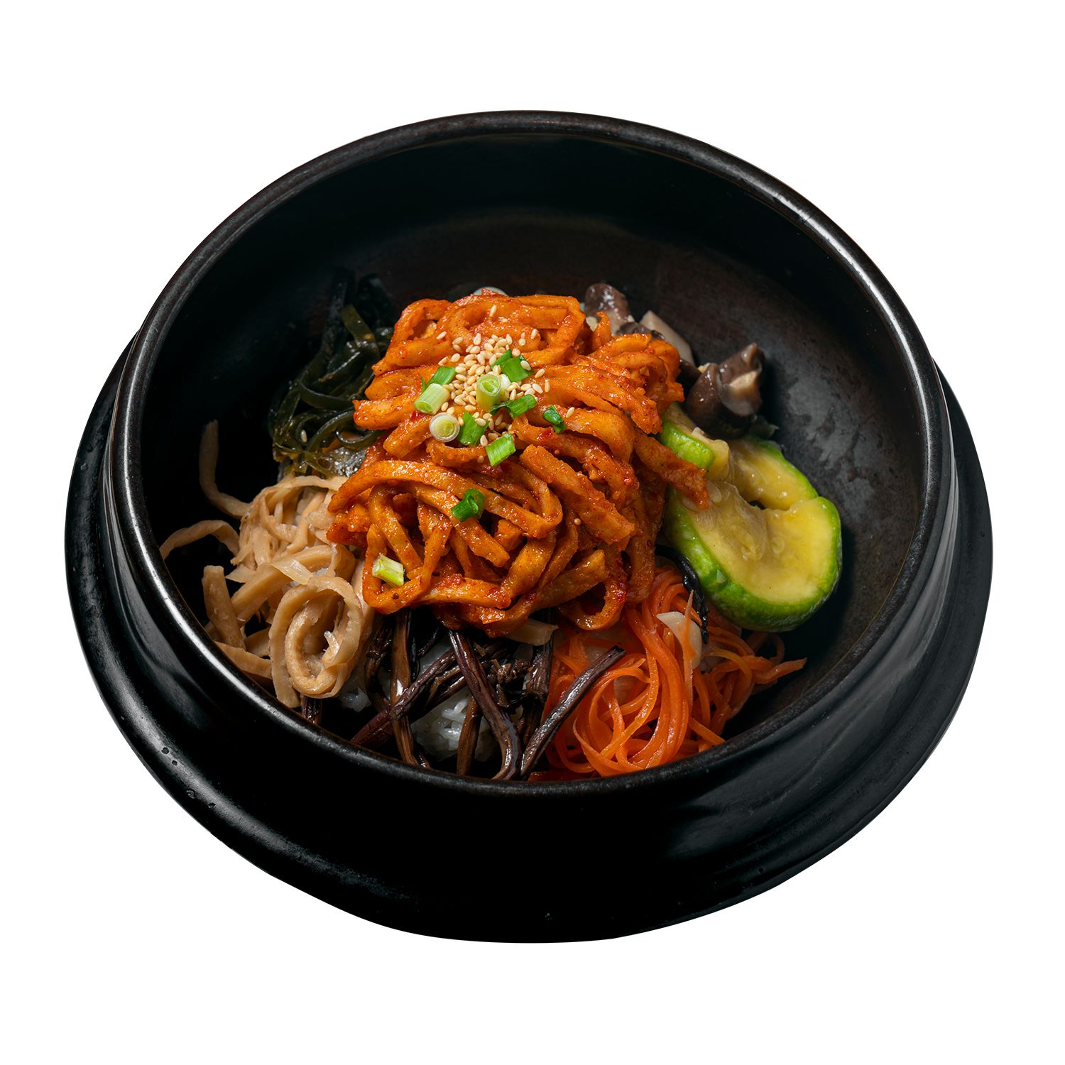 Fishcake Hot Stone Pot Bibimbap
