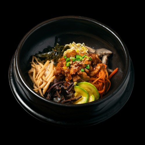 Chicken Hot Stone Pot Bibimbap