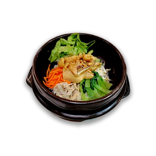 Squid Hot Stone Pot Bibimbap