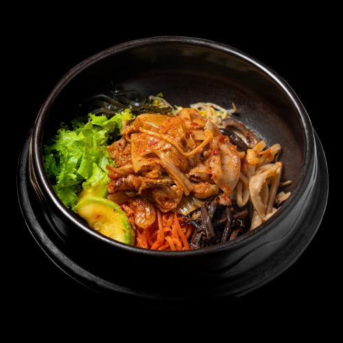 Pork & Kimchi Bibimbap