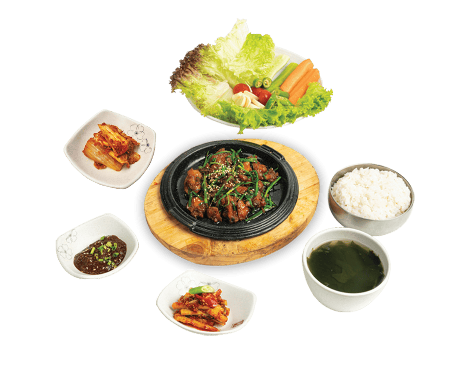 Panfried Pork Belly  Set