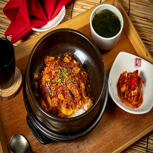 Octopus Bibimbap